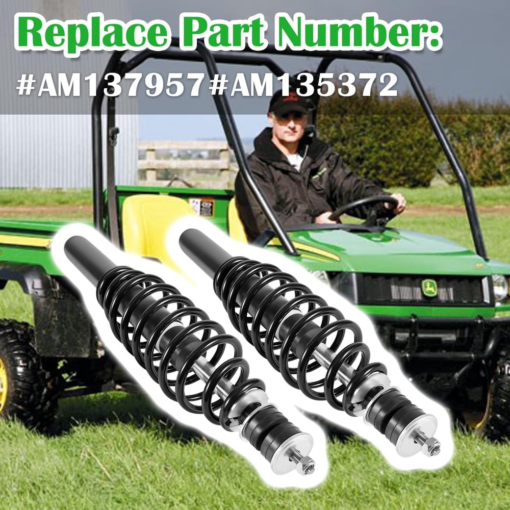 (2PCS) Front Left & Right Shock Absorber Set for John Deere Gator UTV AM137957