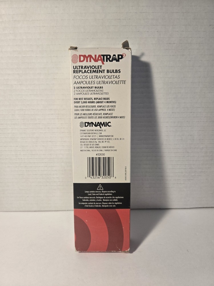 DynaTrap - Ultraviolet Replacement Bulbs (2 Pack) #32050 - New/Unused