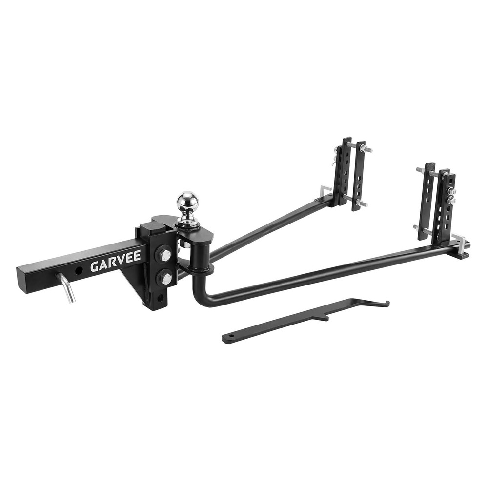 Heavy Duty Weight Distribution Hitch Kit with Sway Control, 1500 Lbs Capacity