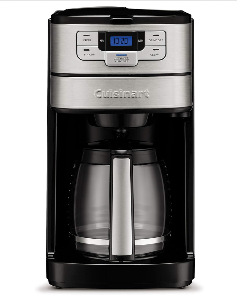 Cuisinart Automatic Grind & Brew 12-Cup Coffee Maker with Blade Grinder