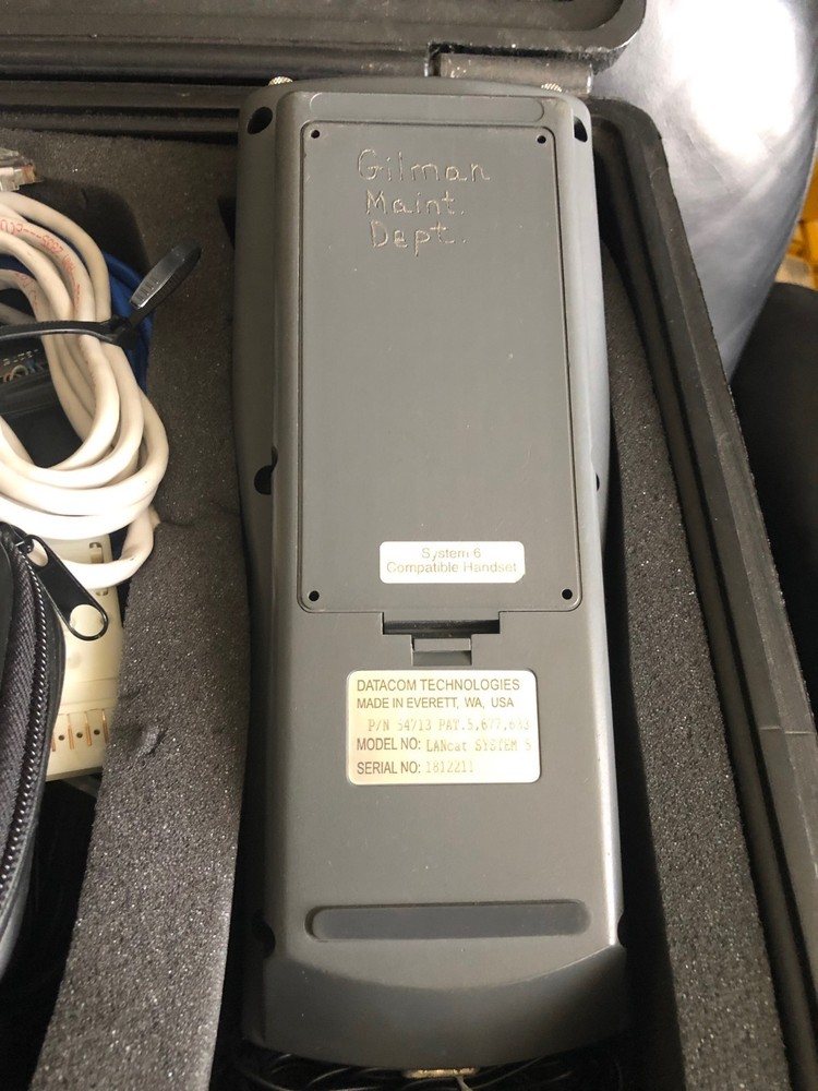 DATACOM LANsystem5 Cable Tester