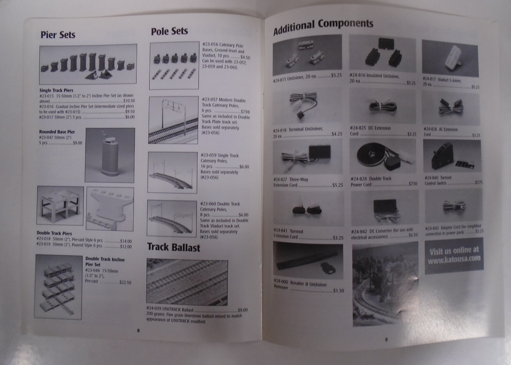 KATO Unitrack 2002 5th Edition Catalog