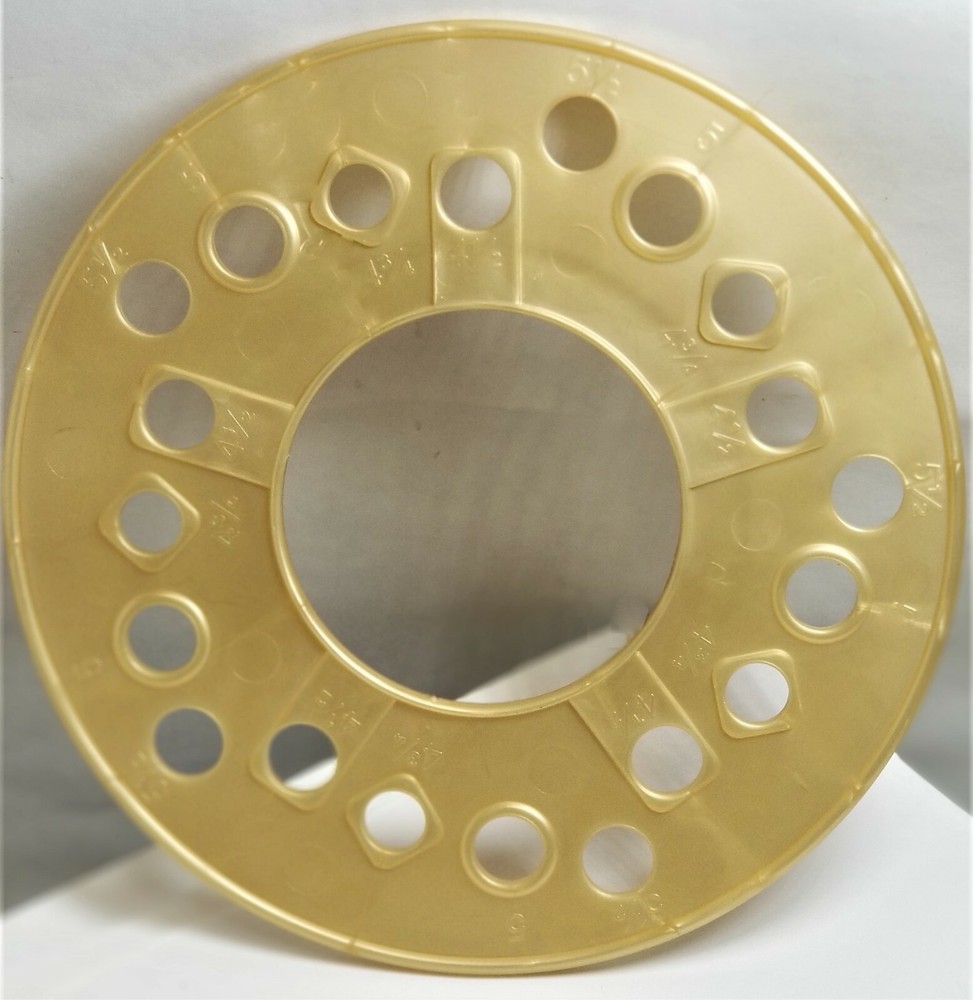5 LUG WHEEL BOLT PATTERN TEMPLATE TOOL