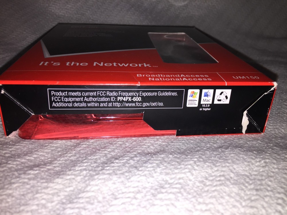 Verizon Wireless UM150 USB Modem Broadband Access Compact Design