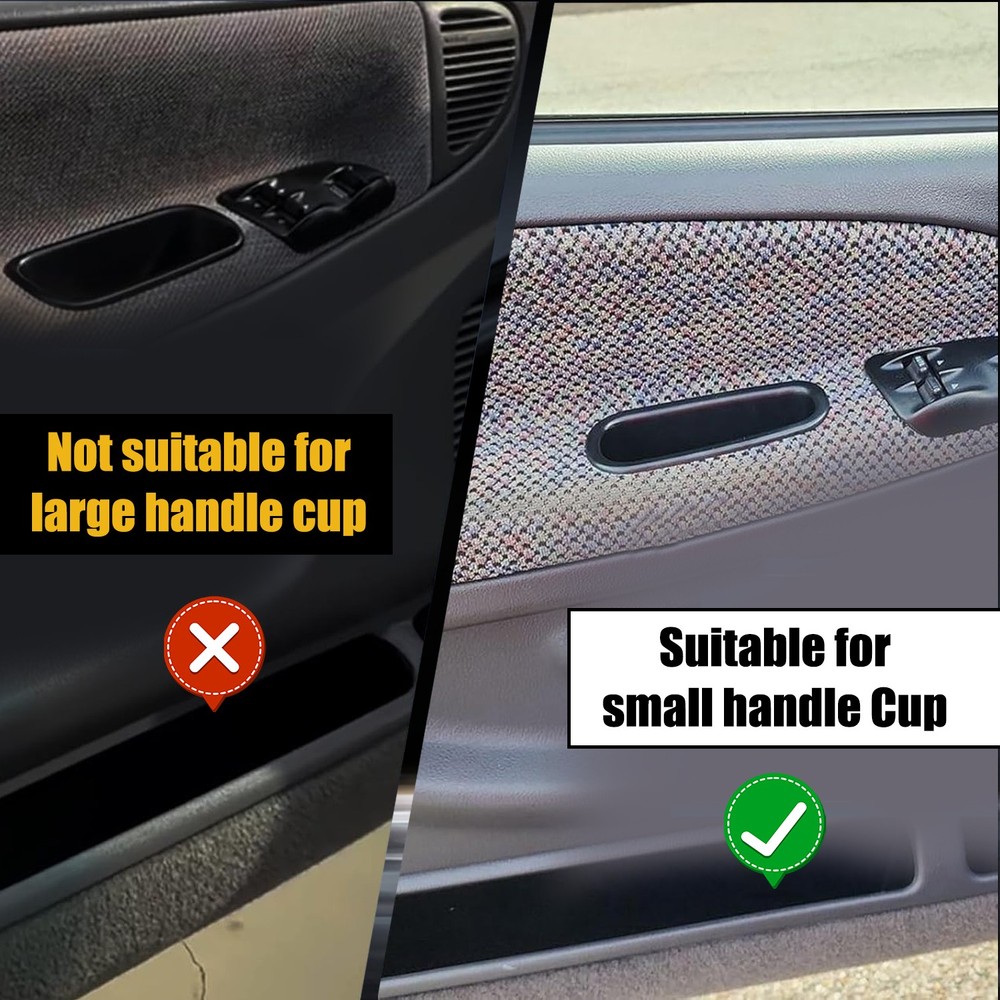 Left Interior Door Panel Pull Handle Cup for 1998-2002 Dodge Ram 2500 3500 Truck