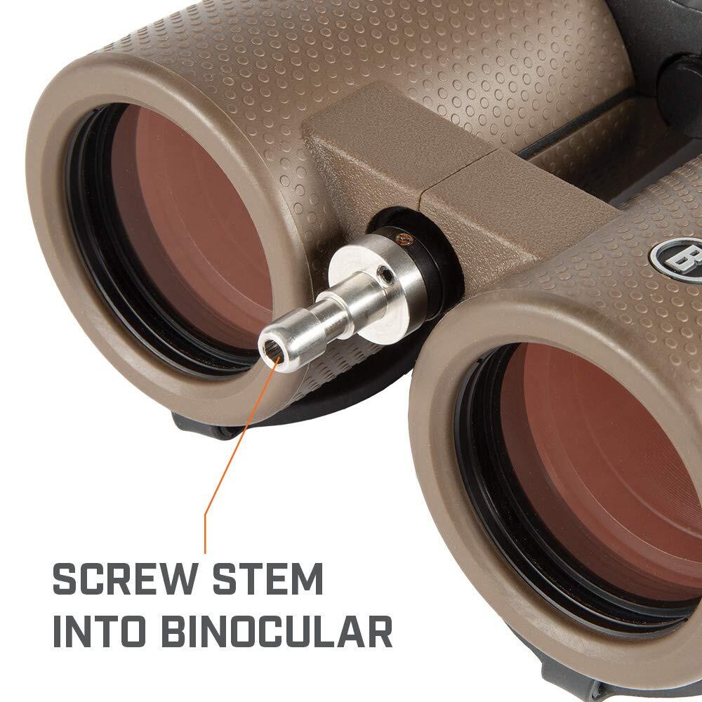 Bushnell Binocular Tripod Adapter Quick Release Machined Aluminum Shake Proof
