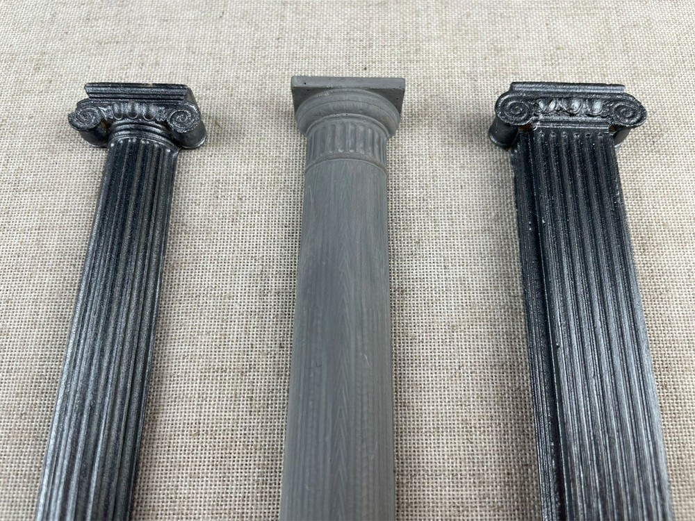 Silicone mold Half Column Miniature architectural column 1/12 scale Accessories