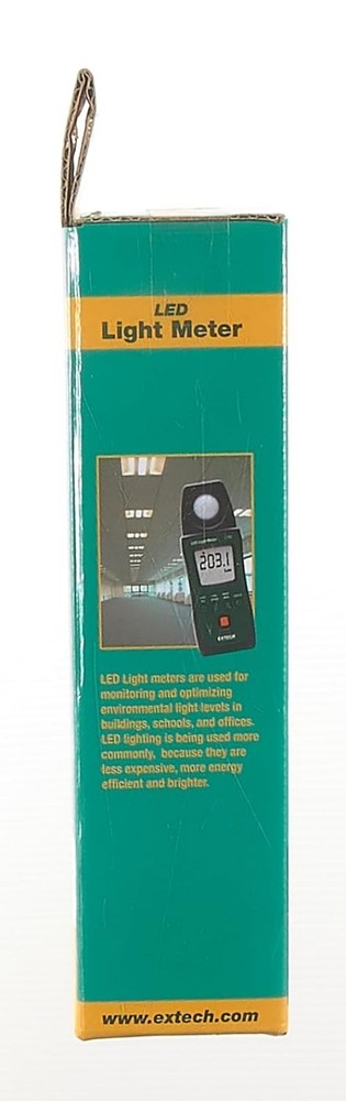 User-Friendly LED Light Meter with Backlit Display - Excellent for Professionals
