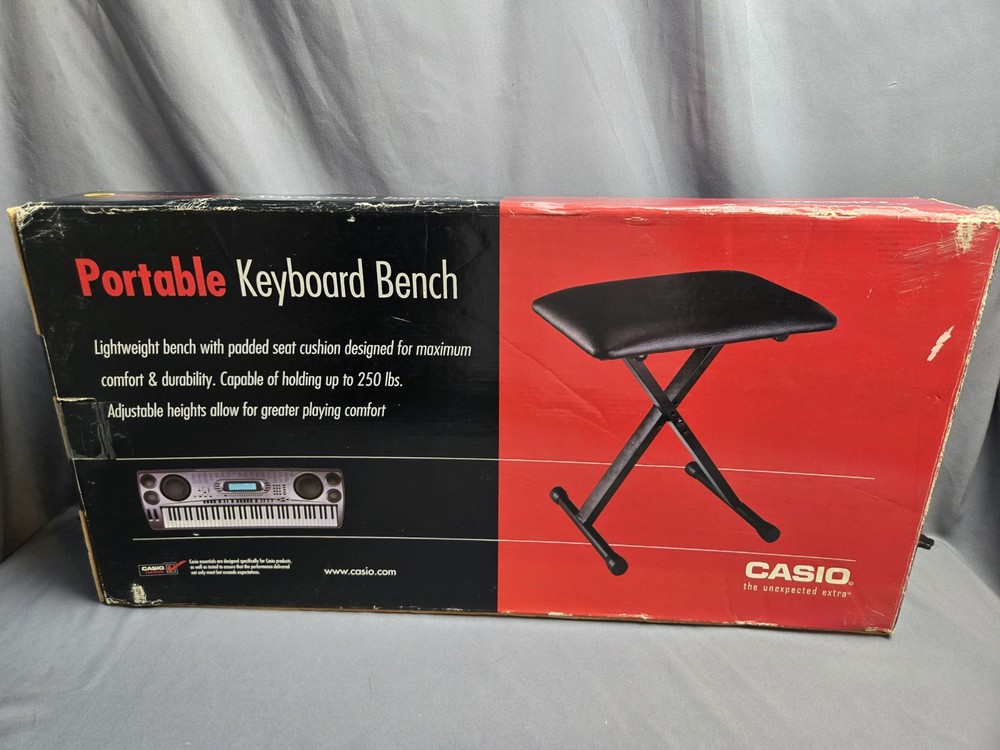 Keyboard Bench X-Style Piano Bench Casio ARBENCH