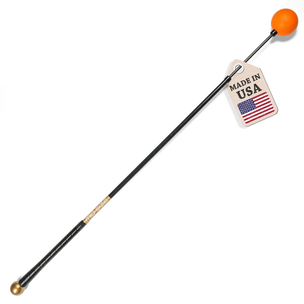 Mid-Size Golf Swing Trainer Aid for Improved Rhythm, Flexibility, Balance, Te...