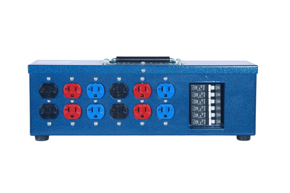 NEW 30A Three Phase Snack Pack / Floor Box Distro / Power Distribution