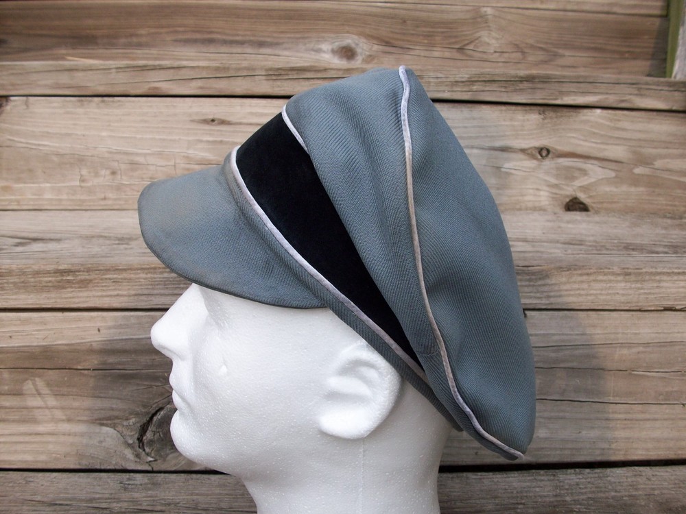 WW2 GERMAN ELITE "CRASHER CAP" OLD STYLE! CLOTH PEAK! #36
