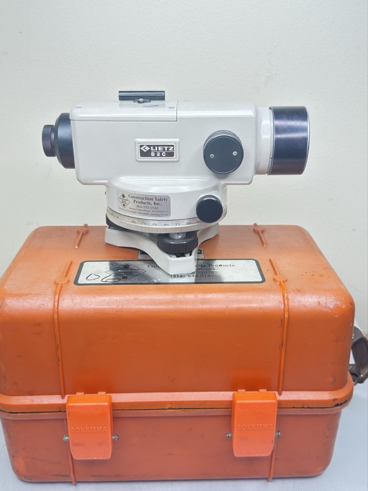 Vintage Lietz Sokkisha B2C Automatic Level with Case- High Quality