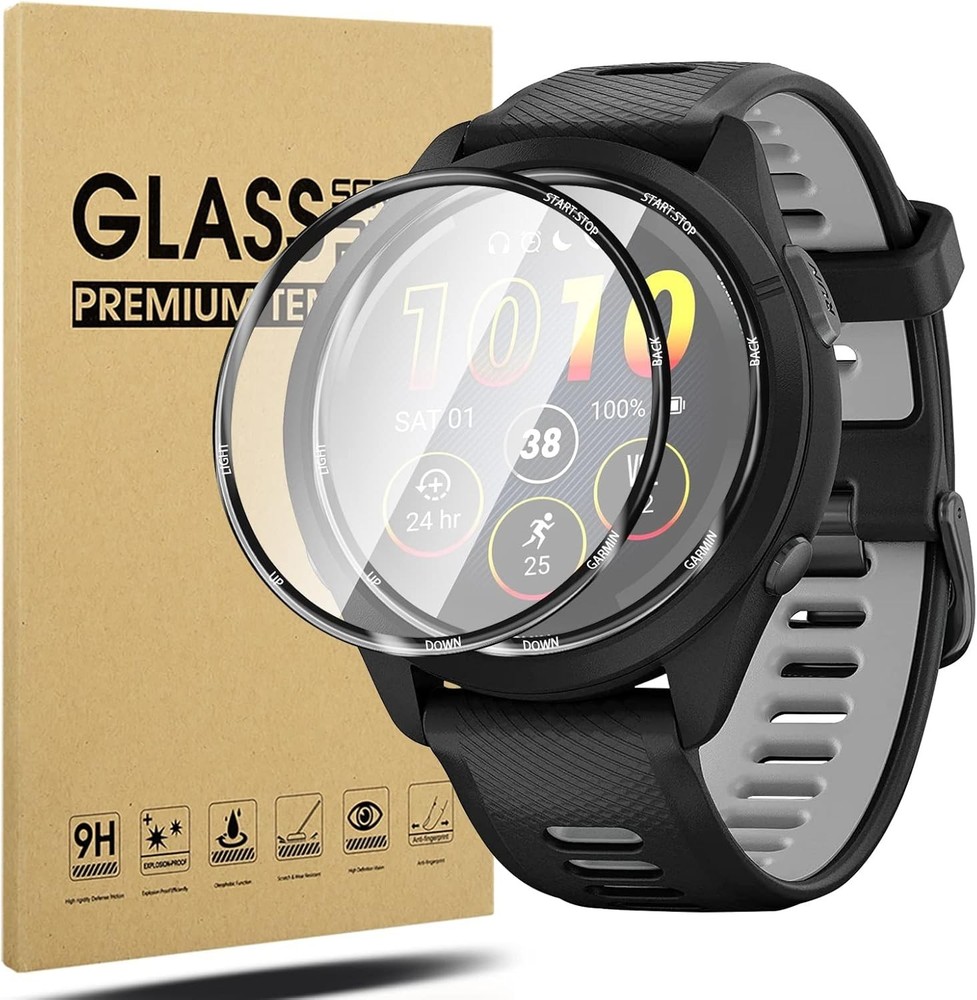 Ultra-Thin Screen Protector for Garmin Forerunner 265 | Anti-Scratch HD Clarity