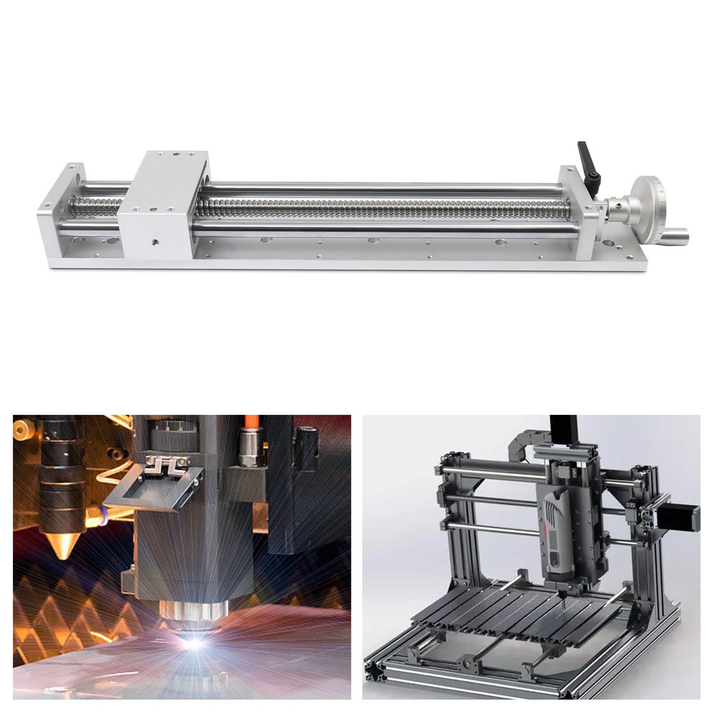 Manual Sliding Table Linear Stage Linear Actuator CNC Sliding Stroke 200mm/400mm