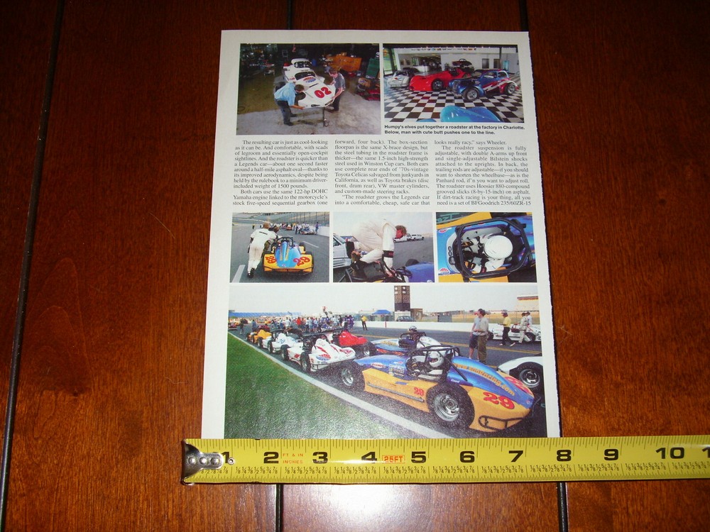 THUNDER ROADSTER ORIGINAL 2002 ARTICLE