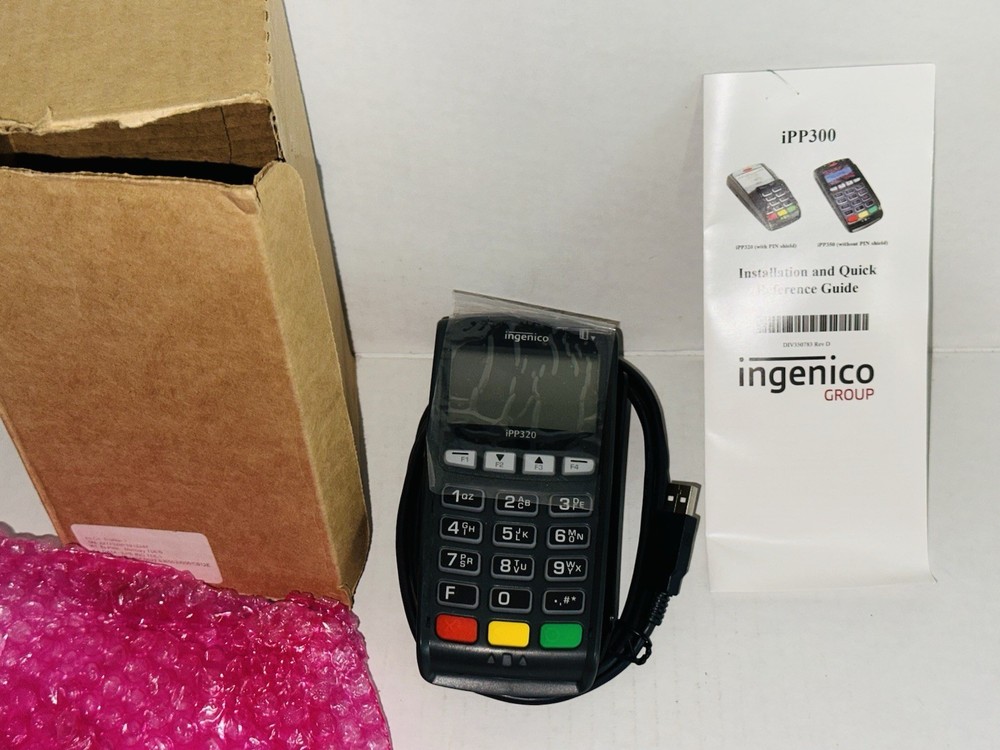 Ingenico iPP320 Credit Card Processing Terminal Machine (New - Open Box )