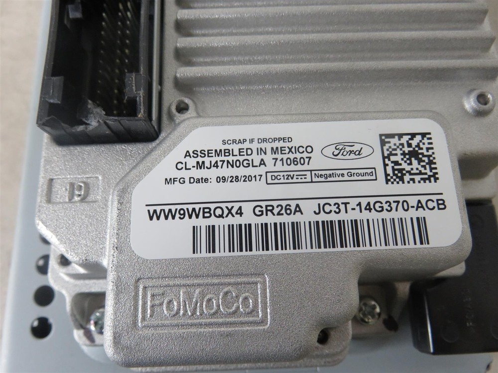 Ford Navigation Communication Synchronization Control JC3T-14G370-ACB