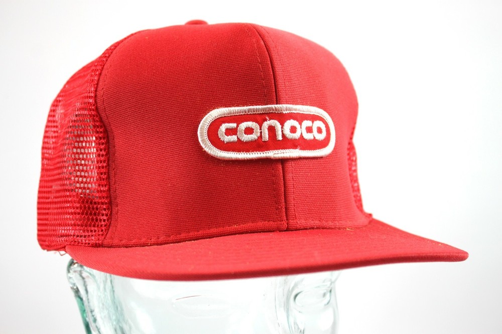 CONOCO Gas Station Red Baseball Cap Hat