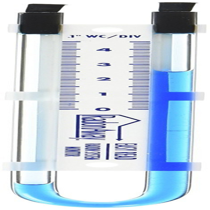 50017 Easy Read Manometer, Blue