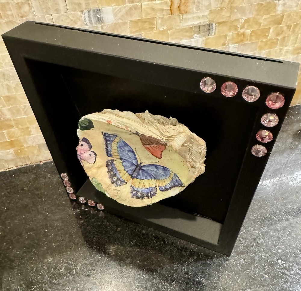 Handmade Oyster Art For Wall Or Shelf