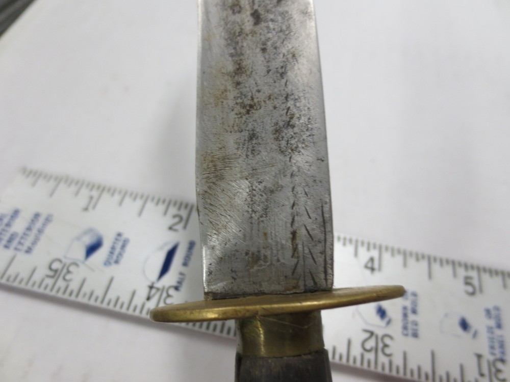 Vintage Handmade Fixed Blade Knife 5 1/2" Blade
