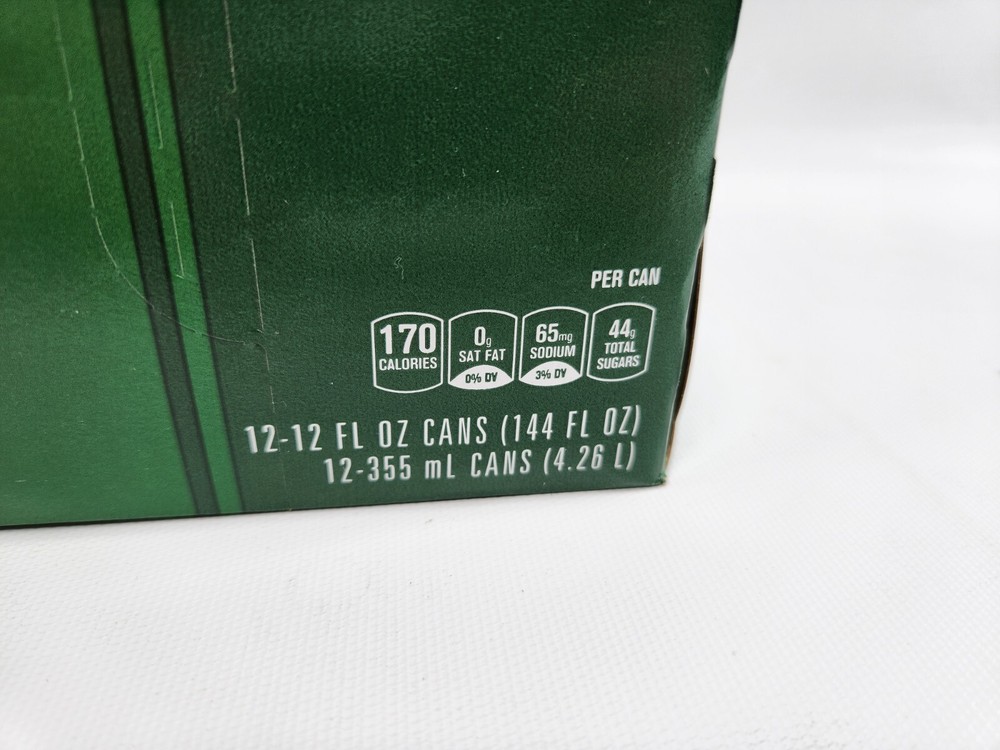 12 Cans - Mountain Dew Real Sugar 12 pack - Throwback Mtn Dew - New