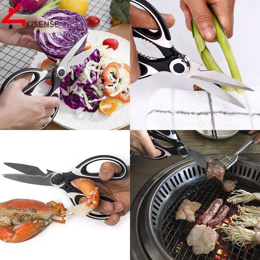 Kitchen Scissors Super Sharp High Quality Modern Multi Purpose Meat Nuts