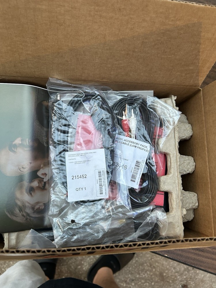 DISH Network Wally HD Satellite Receiver - Black. Open Box