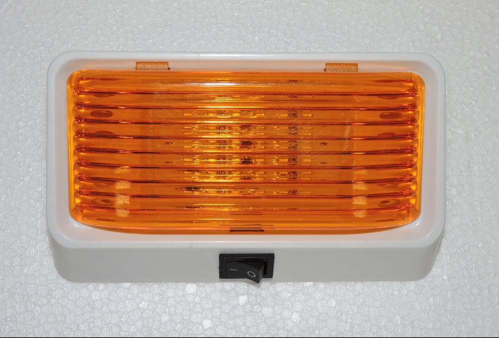 LED RV Exterior Porch Utility Light with Switch 12v Replacement Light for RVs