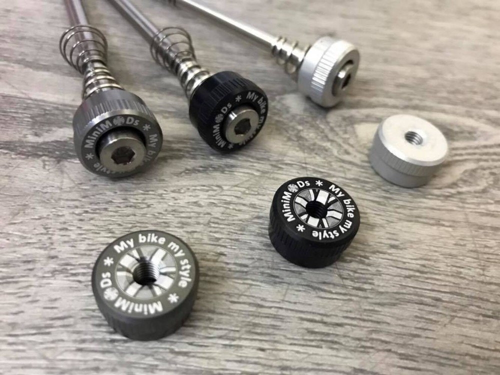 Titanium Front Wheel Skewer for Brompton (MiniMODs)