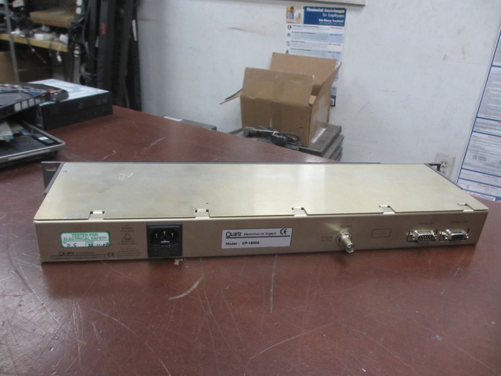 Evertz CP-1600A Quartz Pushbutton Control Panel