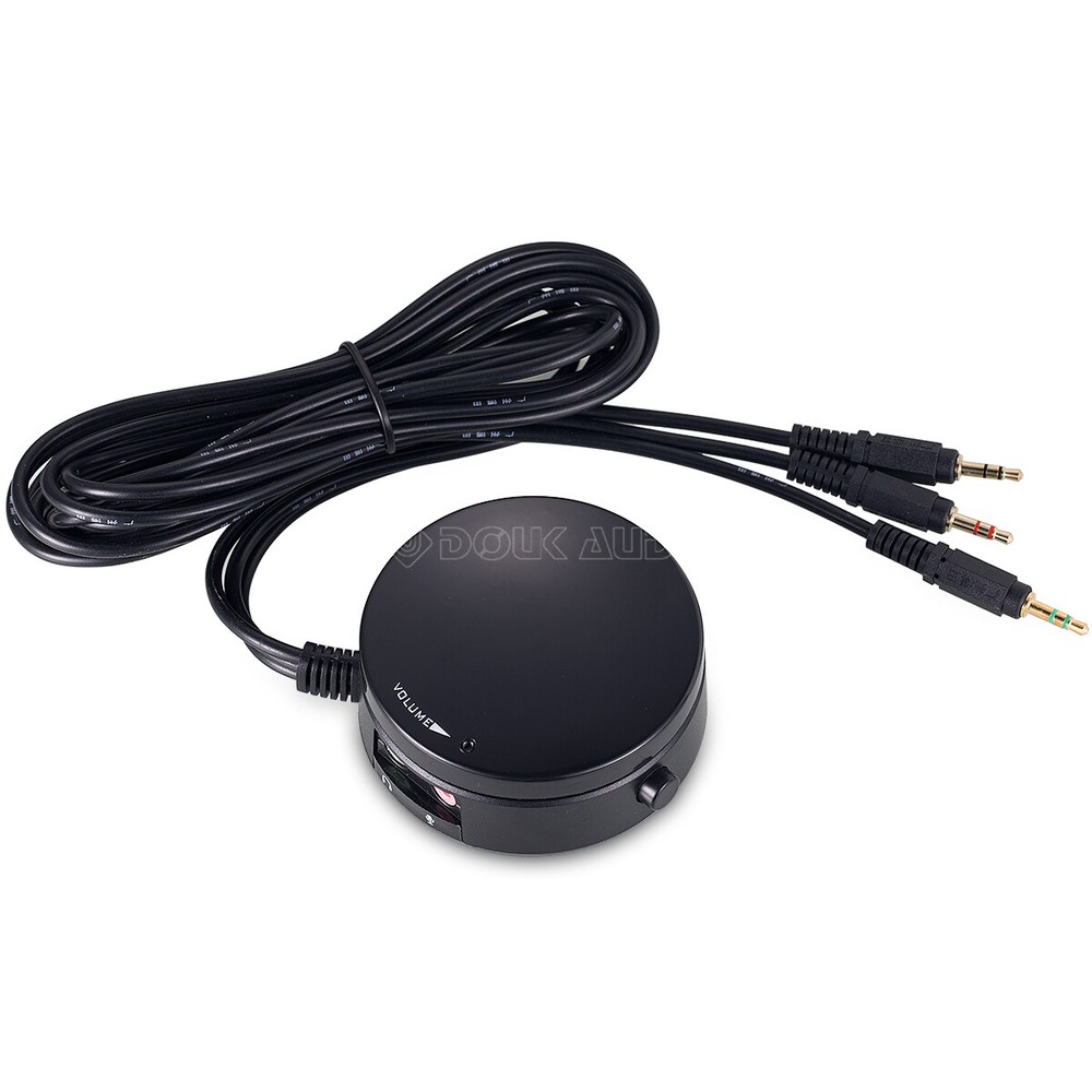 Computer Audio Volume Controller with Headphone Speaker Switch and Microphone