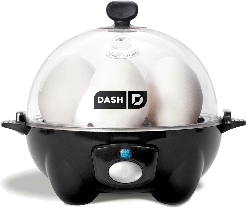 Dash Rapid Egg Cooker: 6 Egg Capacity Electric Egg Cooker for Hard Boiled Eggs,