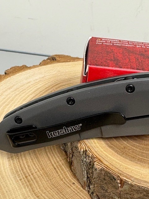 Kershaw Lockback FOLDING KNIFE Grid 2200 NEW in Package