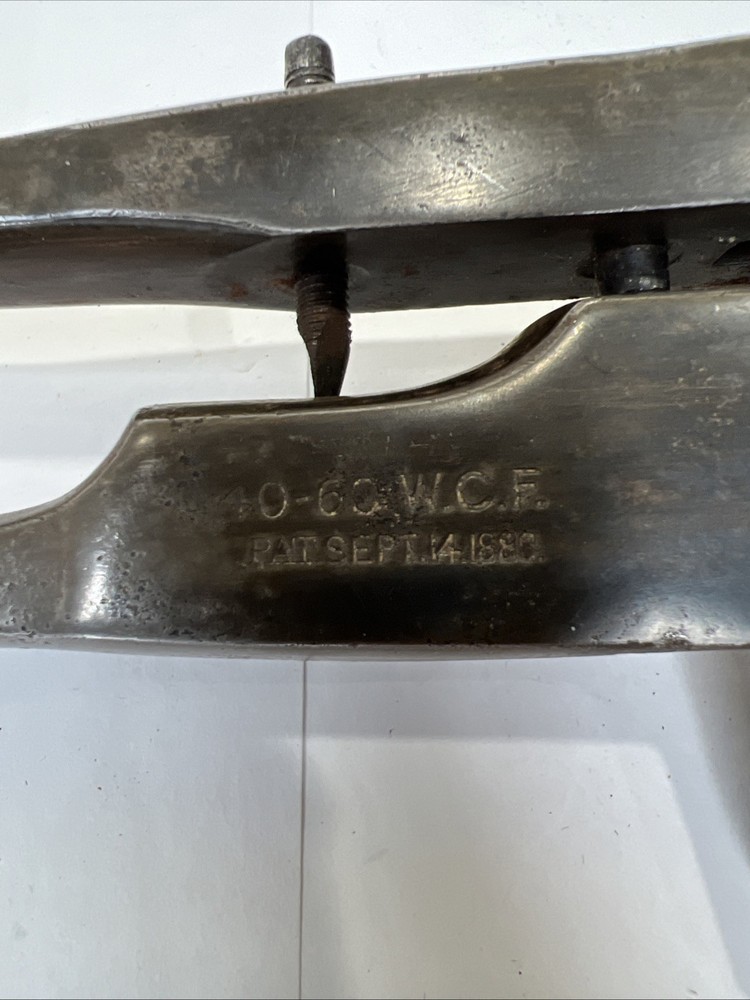 Winchester 40-60 WCF Reloading Tool Pat 1880 Hand Press Tool