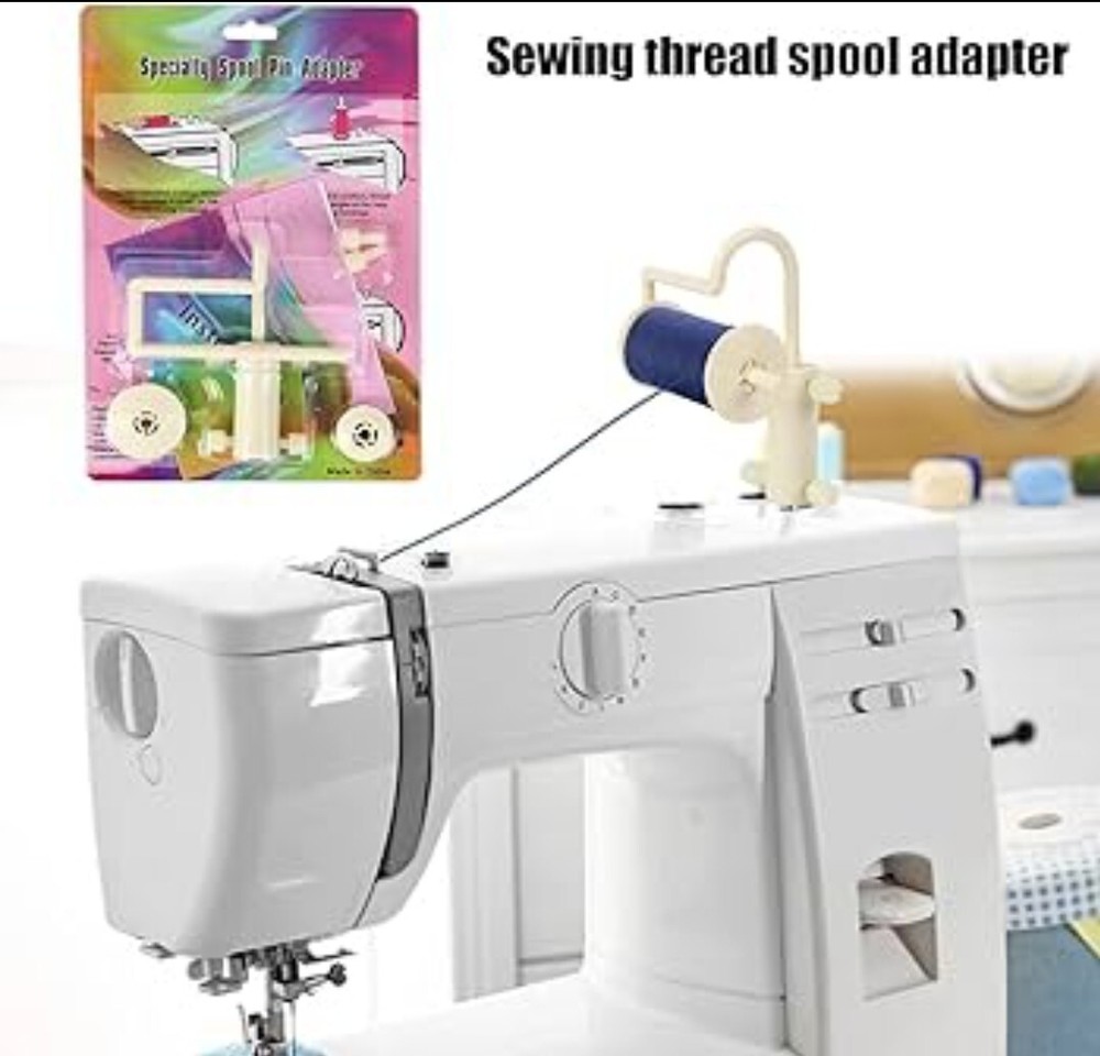 Specialty Thread Spool Pin Adapter for Sewing Machines