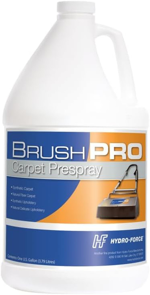 Brush Pro Carpet Prespray, Encapsulation Carpet Cleaner, 1 Gallon