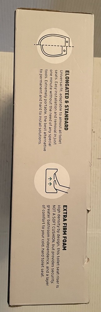 Foam Toilet Seat Riser