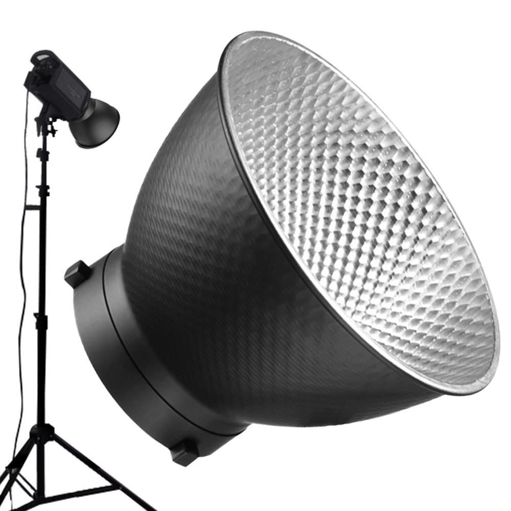 18cm Metal Parabolic Softbox Quick Release           Grid Parabolic Softbox