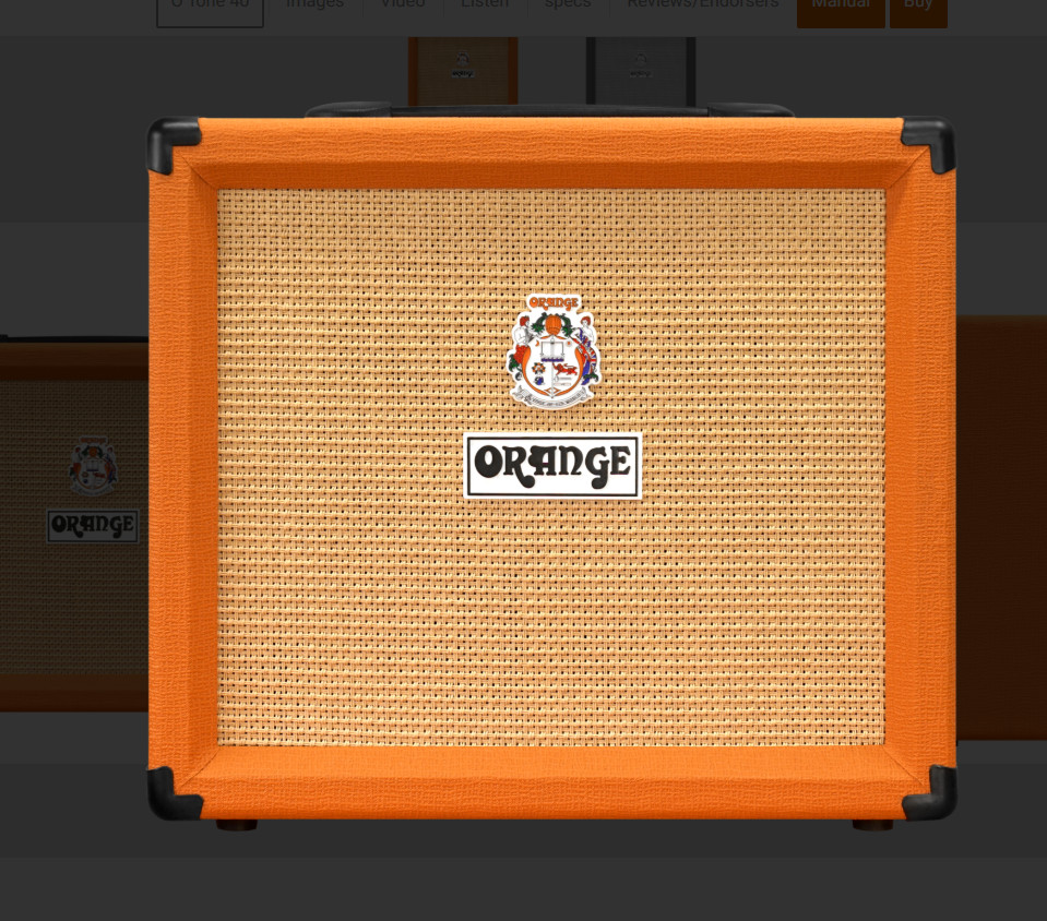 Orange O Tone 40 Amp Solid State Combo