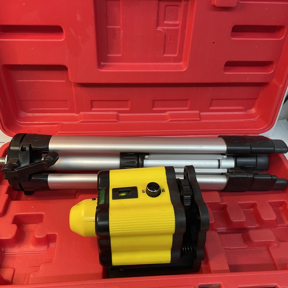 Silverline 273233 Rotary Laser Level - 30M Range - Pre Owned - See Description