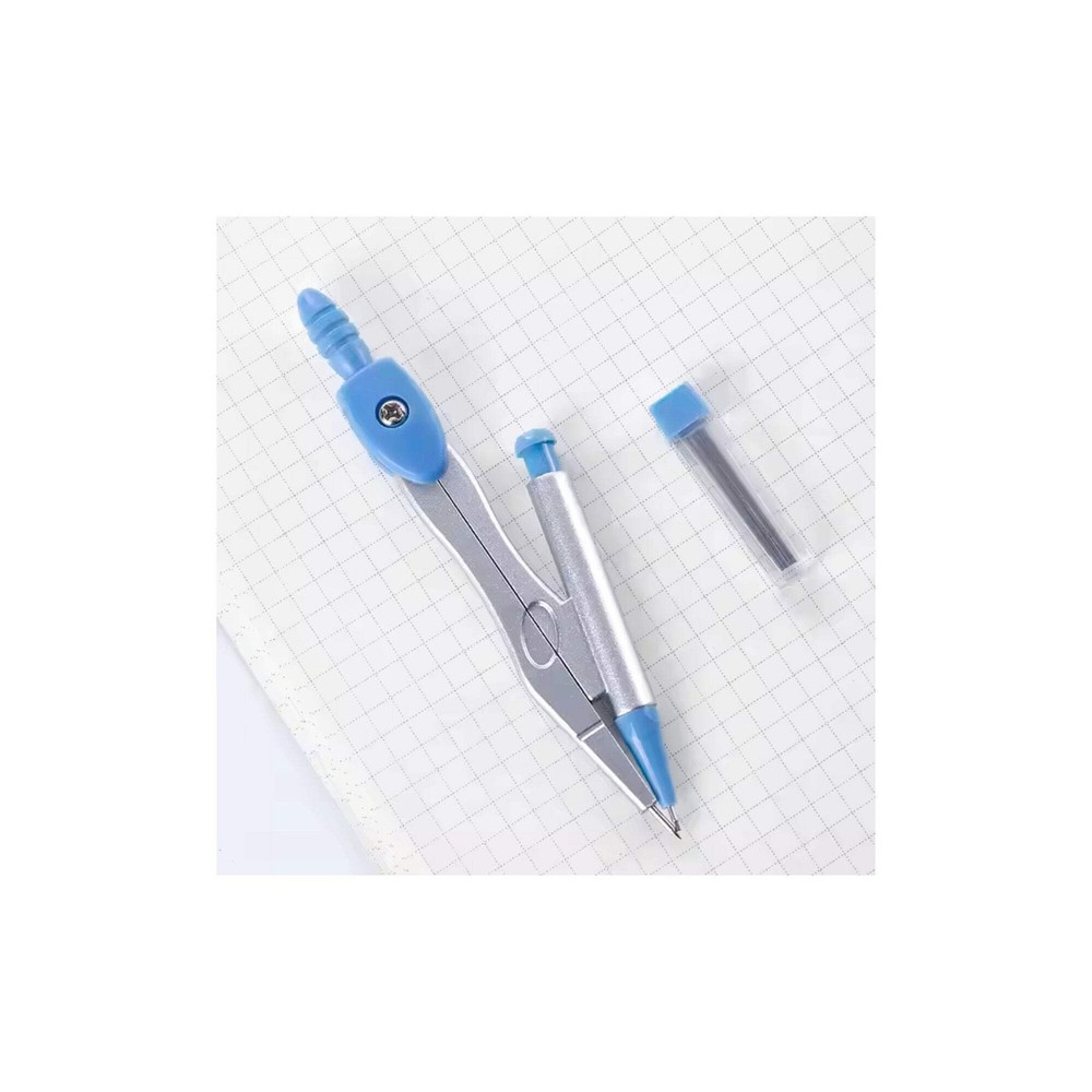 Premium Metal Compass with Extra Refill: 1 Pack