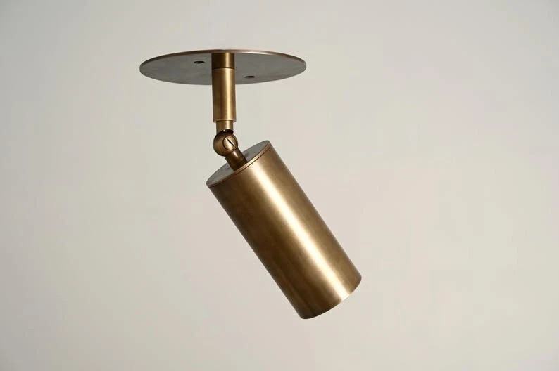 Spotlight, Ceiling spot light, Modern light, Brass Spot Light, adjustable light