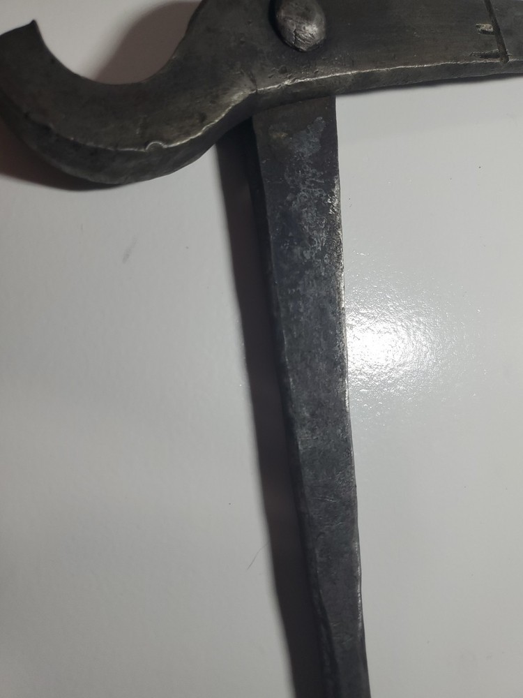 Antique Blacksmith Or Railroad Hand Tool 13 Inches Long