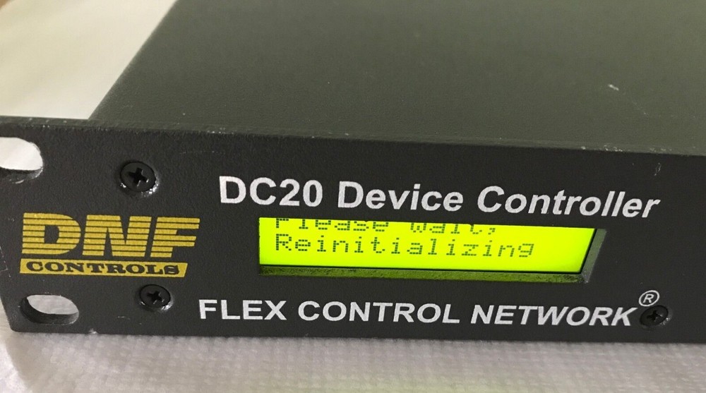 DNF Controls DC20 device controller Flex Control Network Rack Mountable