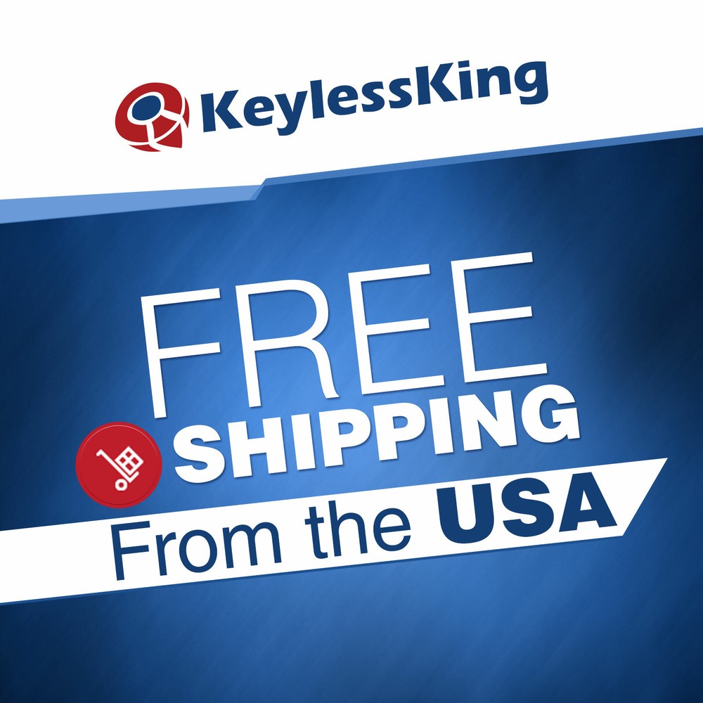 2 New Replacement Keyless Entry Remote Flip Key Fob Control Case Pad Shell