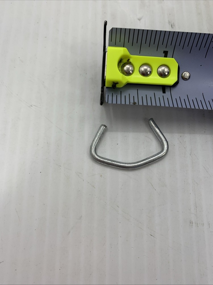 40 pcs Chain Link Hog Rings 12.5 Ga - galvanized {20}