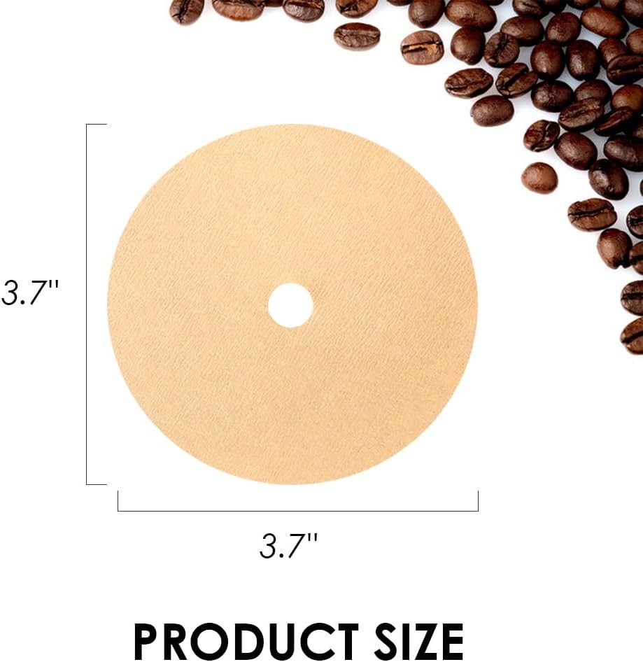 Mimore Percolator Coffee Filters - 300PCS 3.75in Disc for...