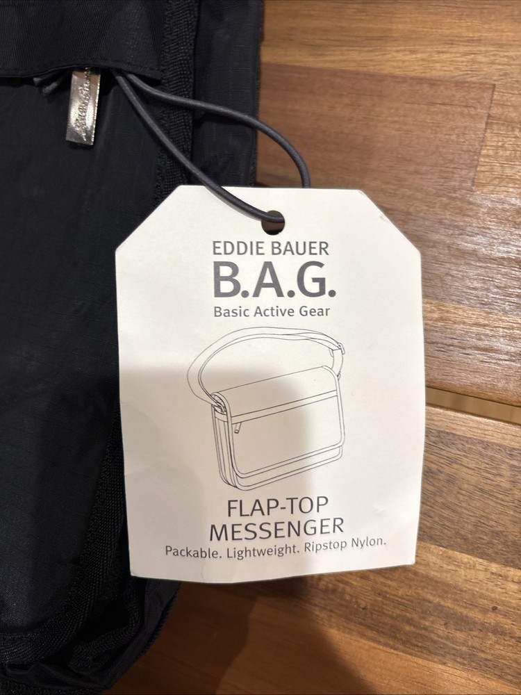 Eddie Bauer Basic Active Gear Flap Top Messenger